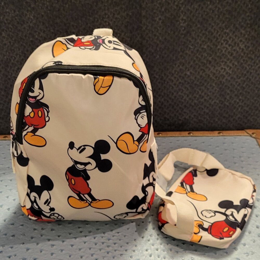 COPY - NWOT Mickey Mouse 2pc Mini Backpack Set BACK TO SCHOOL
